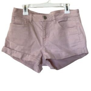 H&M Blush Pink High Rise Shorts Size 6